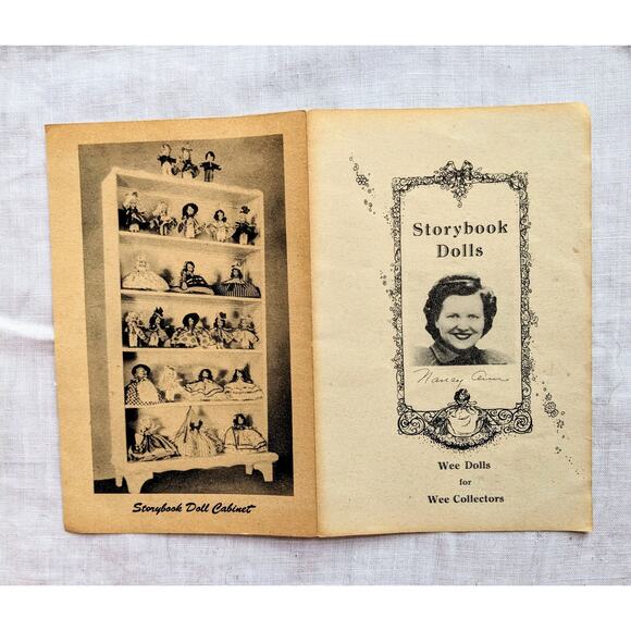 Nancy Ann Storybook Doll See Saw Marjory Daw #177 Original Box & Leaflet 1936-47 - Picture 10 of 11